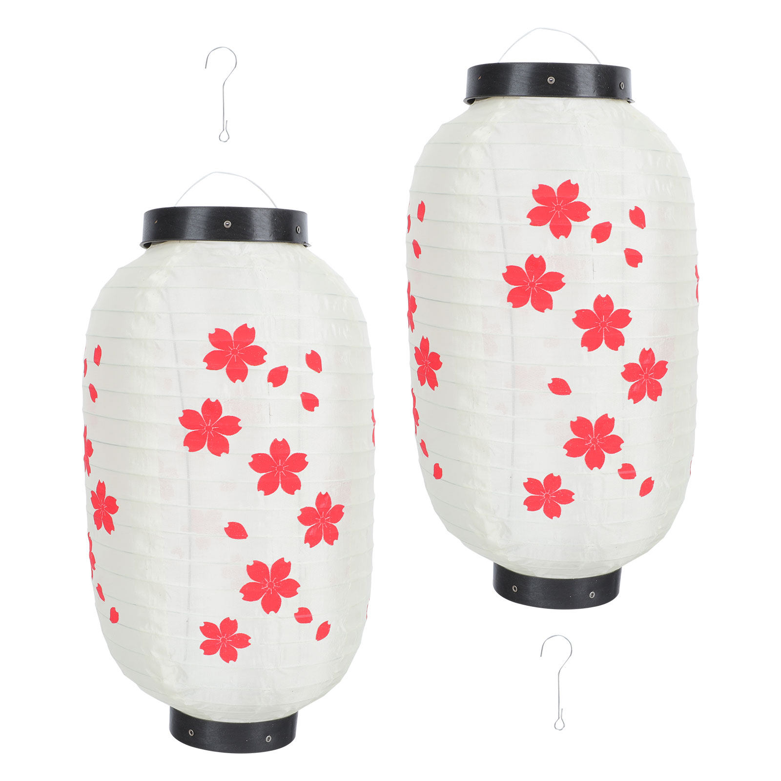 Japanese Lantern Paper - 2 Linternas Decorativas de Papel Estilo