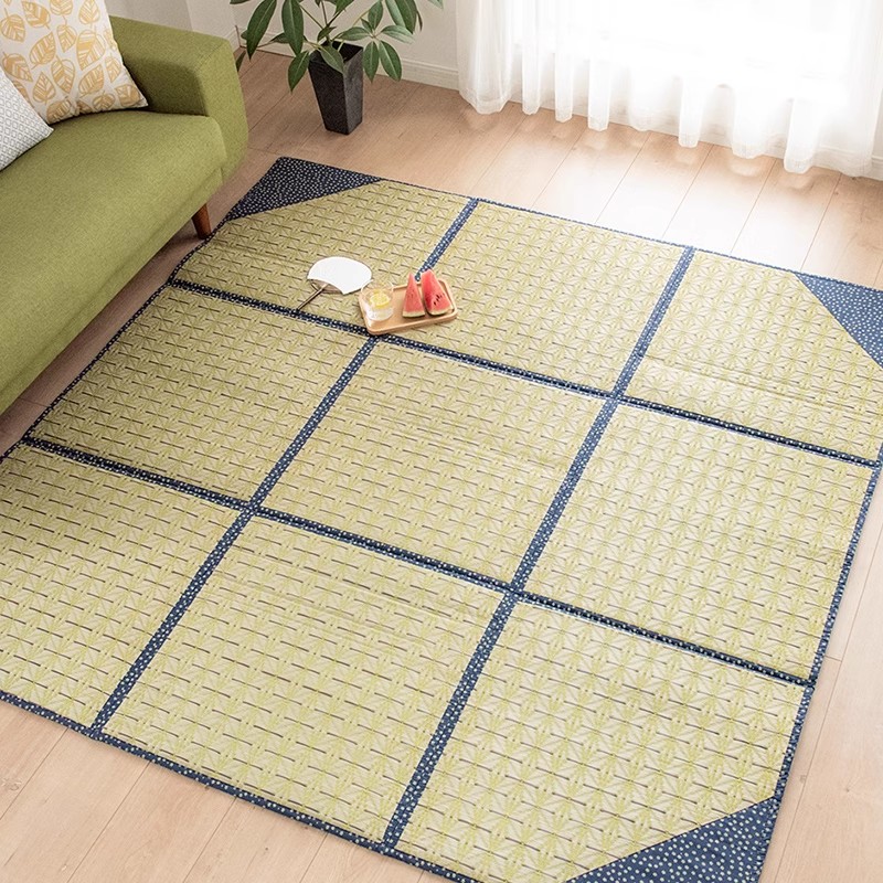 Tatami Mat Rush - Damedai-alfombra grande plegable para suelo, alfombra