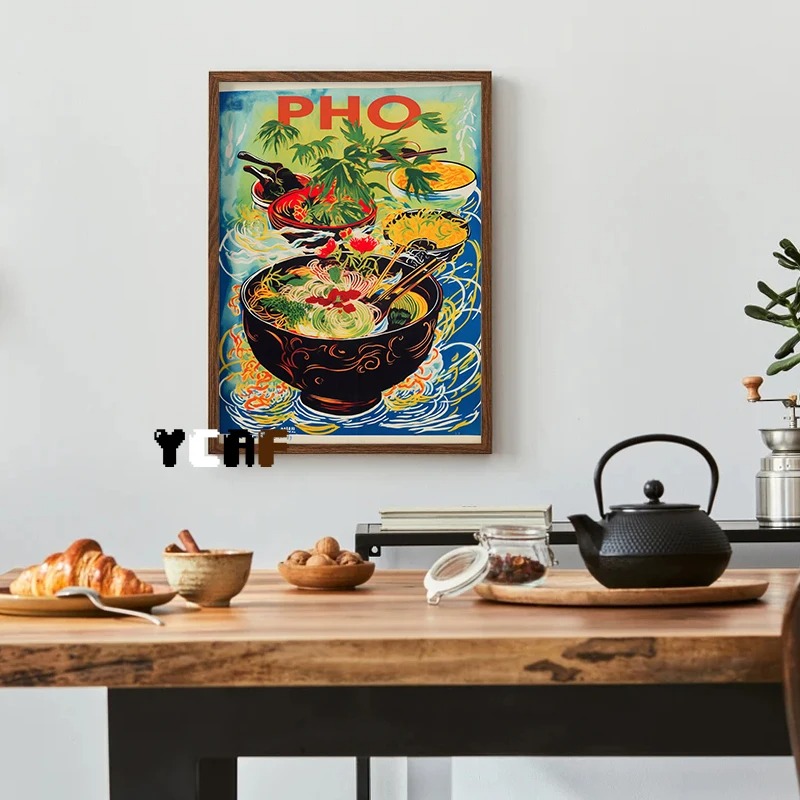Póster de comida japonesa Vint - Japanese Lifestyle And Food reseña y precio