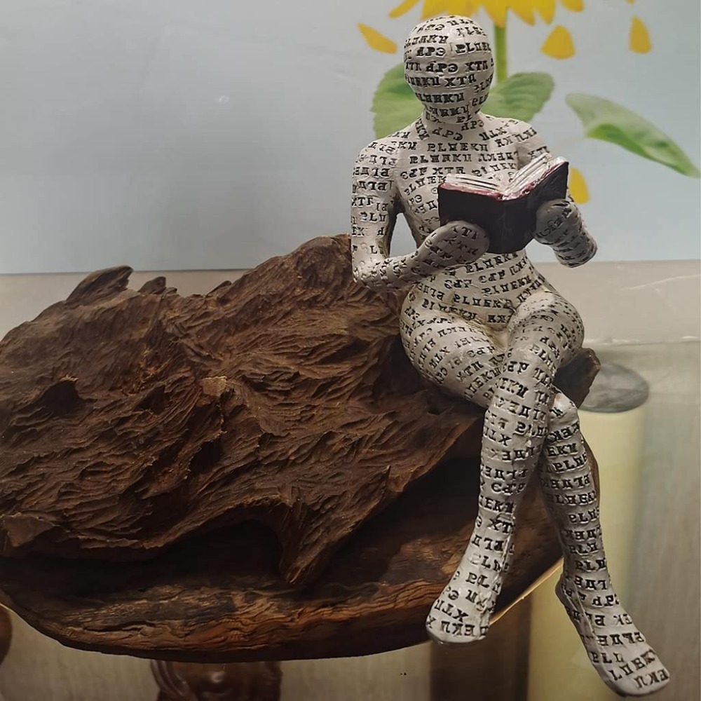 Mini estatuilla de lectura par - Japan Lifestyle reseña y precio