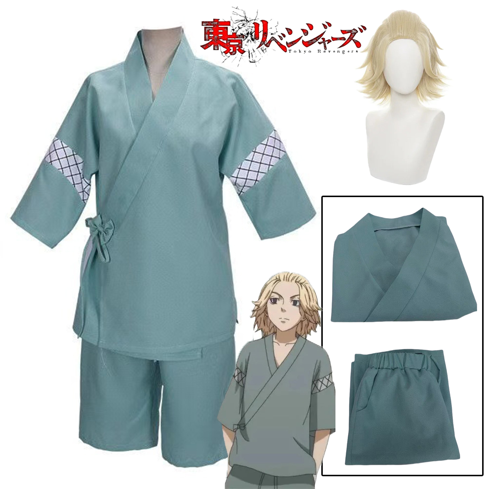 Anime Tokyo Revengers Manjiro  - Kimono Yukata Cotton reseña y precio