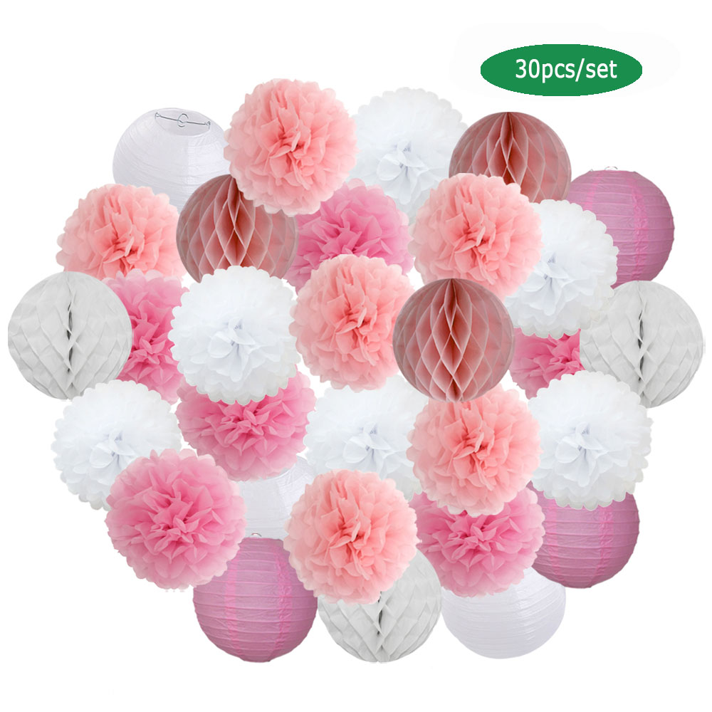 30 unids/set decoración del Fe - Japanese Lantern Paper reseña y precio