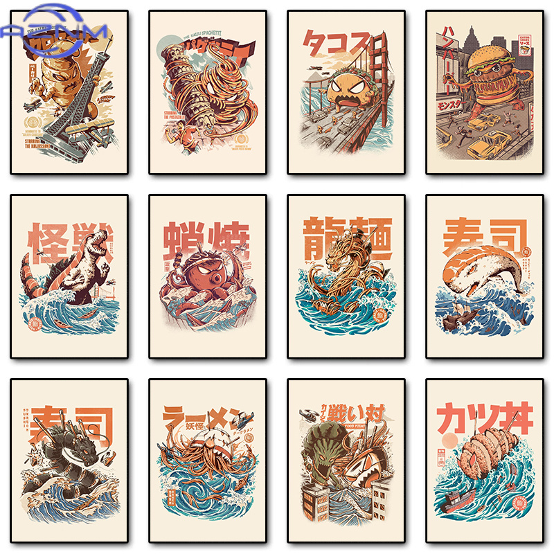Pósteres de AZNM con diseño de - Japanese Lifestyle And Food reseña y precio