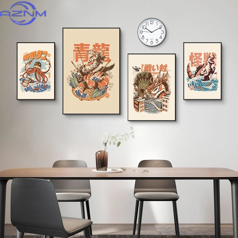 Pósteres de AZNM con diseño de - Japanese Lifestyle And Food reseña y precio