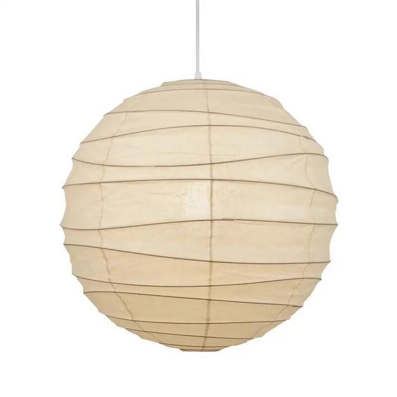 Farol Blanco Redondo Grande de - Japanese Lantern Paper reseña y precio