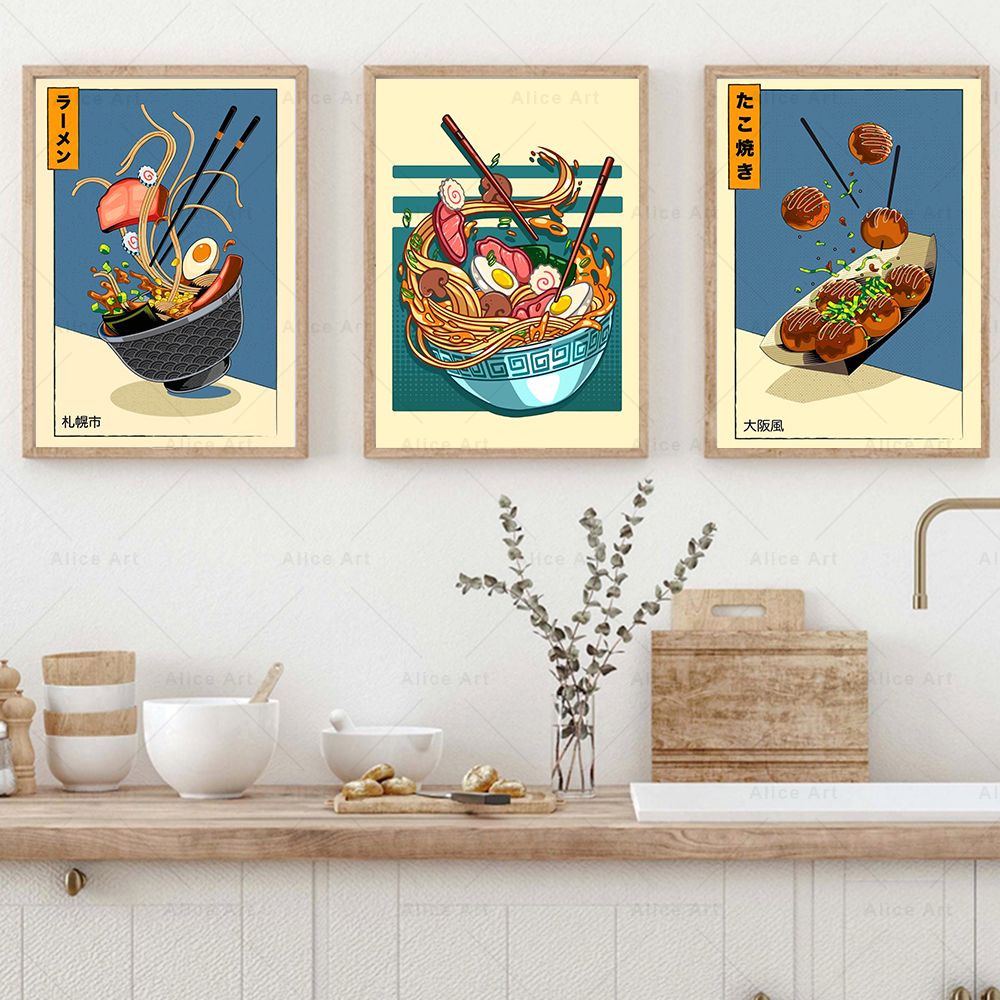 Póster de estilo japonés para  - Japanese Lifestyle And Food reseña y precio