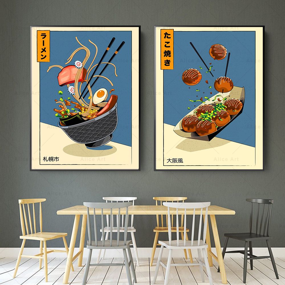 Póster de estilo japonés para  - Japanese Lifestyle And Food reseña y precio
