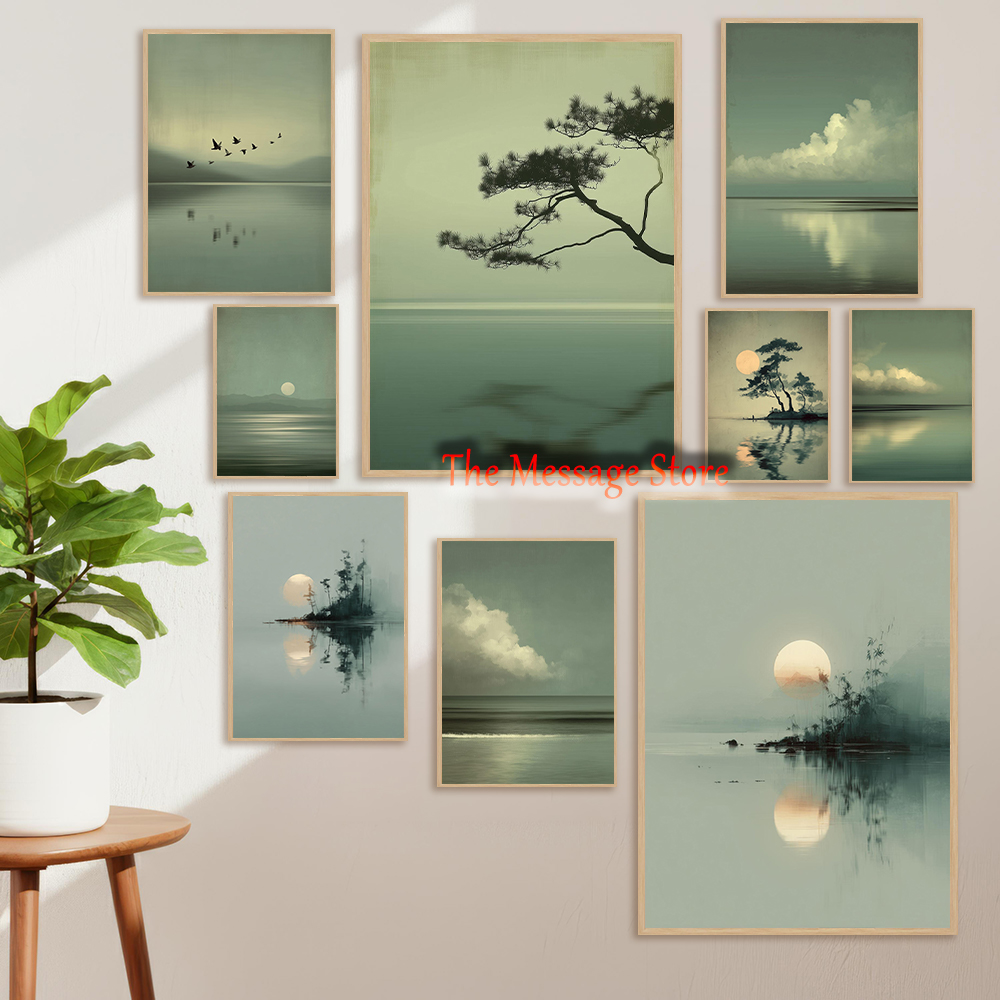 Póster de Paisaje Japonés Mini - Japanese Zen Lifestyle reseña y precio