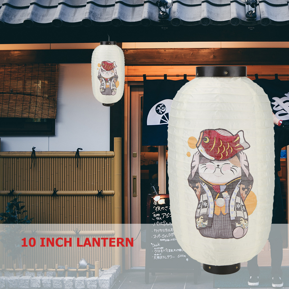 Lucky Cat-linterna colgante de - Japanese Lantern Paper reseña y precio