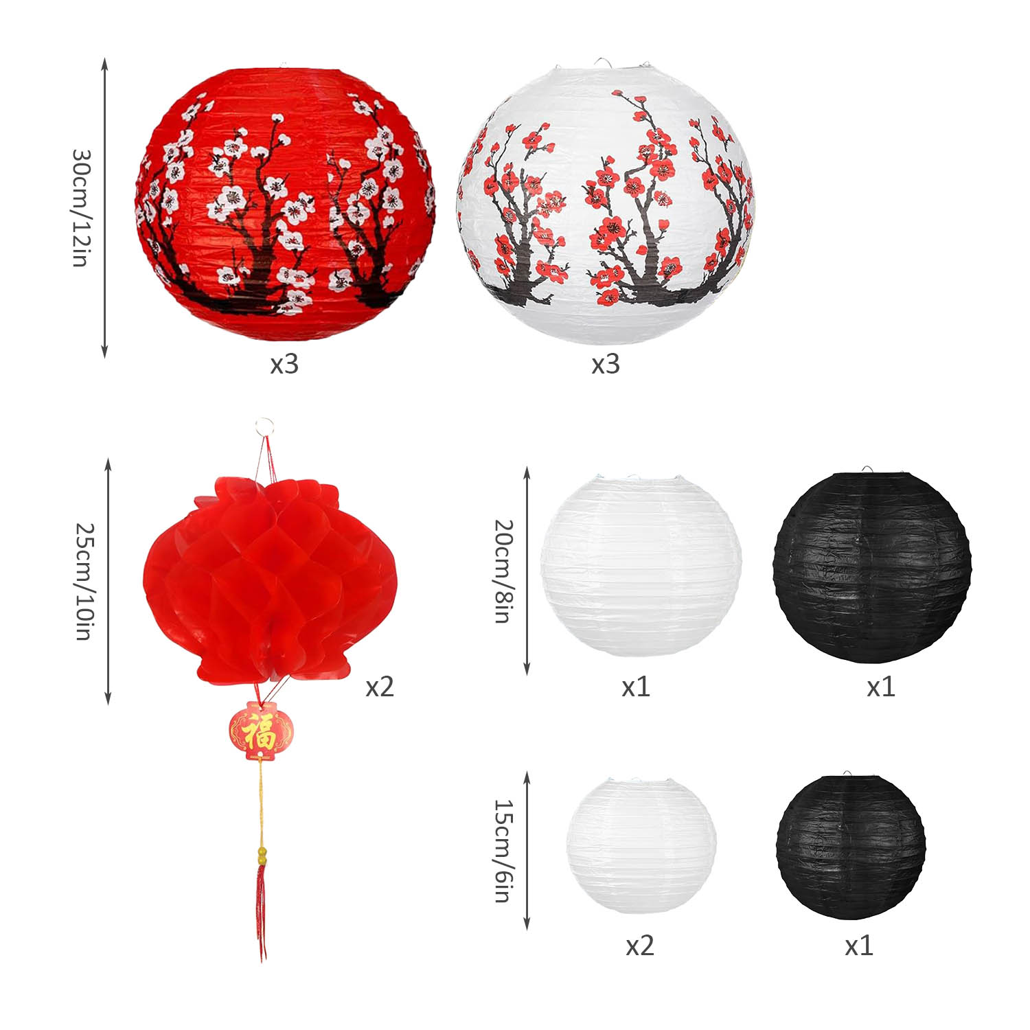 Linternas de papel colgantes j - Japanese Lantern Paper reseña y precio